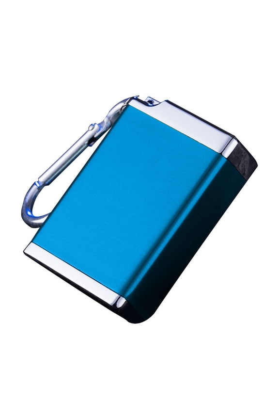 Mini Portable Ashtray Keychain Smell Proof Small Ash Tray For Outdoor Camping Travel