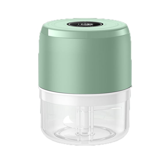 Qholemyo Mini Wireless Garlic Masher Rechargeable Food Chopper Garlic Mincer Tool For Baby Supplementary Food Preparation Kitchen Gadgets