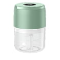 thumbnail image 1 of Qholemyo Mini Wireless Garlic Masher Rechargeable Food Chopper Garlic Mincer Tool For Baby Supplementary Food Preparation Kitchen Gadgets, 1 of 4