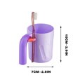 thumbnail image 1 of Qholemyo Mouthwash Cup toothbrush holder and cup bathroom tumbler toothbrush cup set For Home Use Brush Teeth Wash Up Cup High-end Feeling Couple Toothbrush Dentals Accessories Cup, 1 of 6