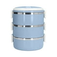 thumbnail image 1 of Qholemyo Multi Layer Stainless Steel Insulated Lunch Box For Students Food Storage Containers With Lids For Fresh Keeping, 1 of 4