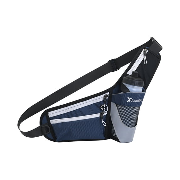 Qholemyo Multifunctional Outdoor Water Bottle Waist Bag Fanny Pack Crossbody Bag Perfect For Hiking Running Trips