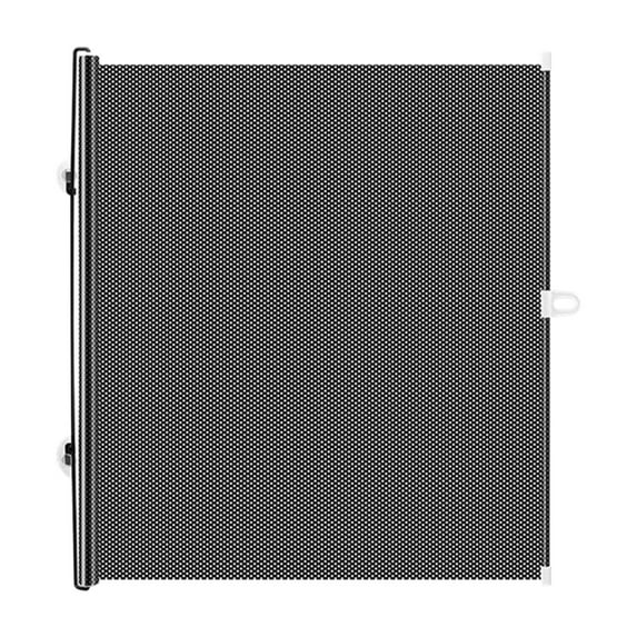 Qholemyo No Drill Suction Cup Window Shade Retractable Roller Blind Sun Shade For Car Window And Home Office Privacy Protection
