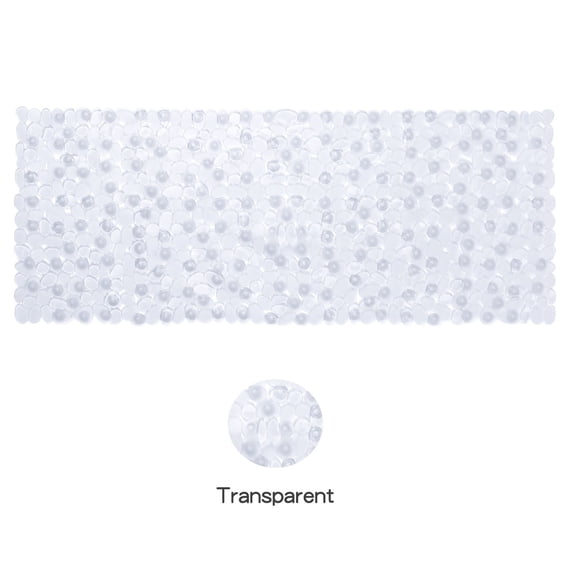 Qholemyo Non Slip Floor Mat Washable Rugs Pvc Small Stones Pebbles Long Non Slip Floor Mat For Swimming Pool Bathroom
