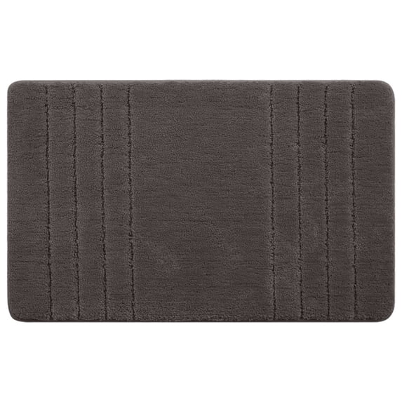 Qholemyo Non Slip Microfiber Bathroom Rug Super Absorbent Quick Dry Washable Bath Mat For Tub Sink