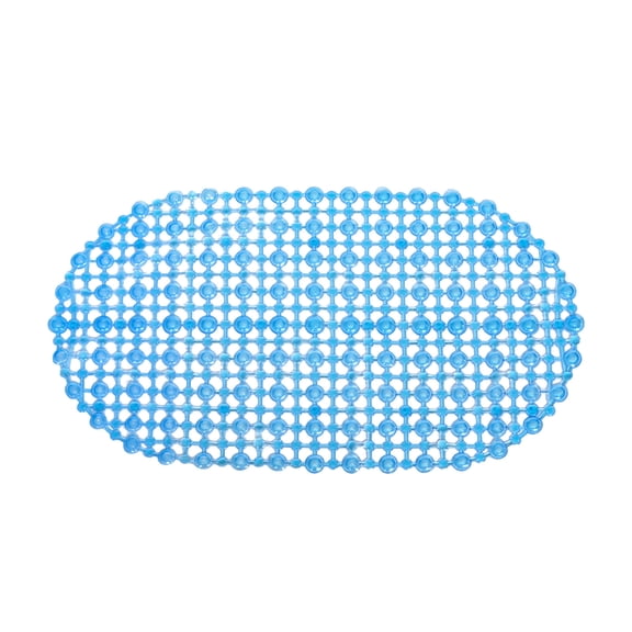 Qholemyo Non Slip Shower Mats Bath Tub Mat Non Slip Washable Rugs Pvc Environmentally Friendly Hollow Water Droplet Bathroom Antiskid Shower Mat