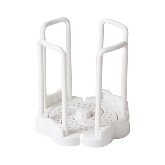 Qholemyo Novelty Extending Plastic Kitchen Dish Drying Rack Bowl Plates Cups Pots Retractable Storage Stand with dish rack storage home and kitchen