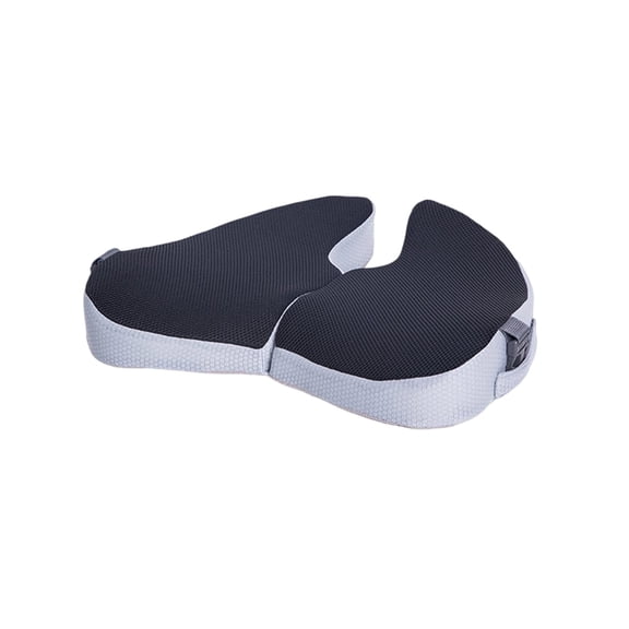 Qholemyo Orthopedic Foldable Memory Foam Seat Cushion For Office Chair Car Wheelchair Tailbone Pain Relief Pressure Relief Seat Cushion