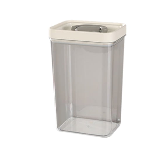Qholemyo PET Transparent Sealed Jar Kitchen Storage Containers Food Storage Jars For Grain Powder Tea Household Use