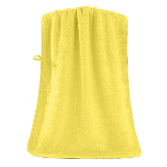 Qholemyo Pet Thickened Absorbent Fleece Towel Blanket Large Pet Bath Towel Soft Warm Blanket for Cats Dogs