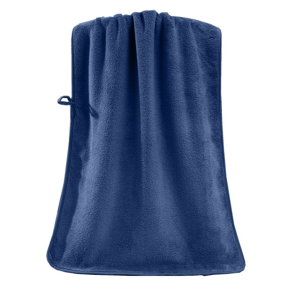 Qholemyo Pet Thickened Absorbent Fleece Towel Blanket Large Pet Bath Towel Soft Warm Blanket for Cats Dogs