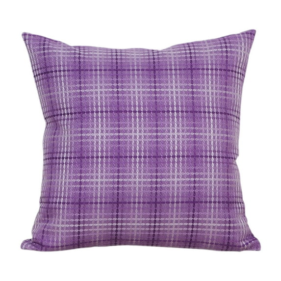 Qholemyo Plaid Thickened Linen Pillow Cover Color Woven Living Room Decorative Fabric Cushion Cover Home Decor Fall Decor Pillows