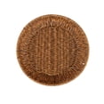 thumbnail image 1 of Qholemyo Plastic Imitation Rattan Woven Party Serving Tray Multi Functional Storage Basket For Fruit Bread, 1 of 7