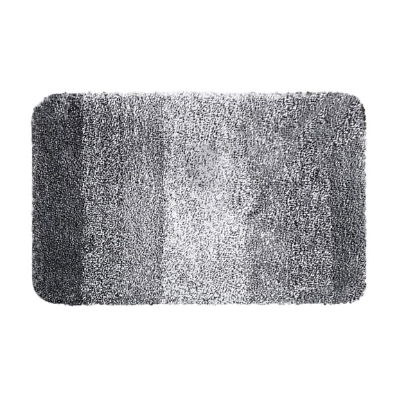 Qholemyo Plush Flocking Non Slip Bath Mat Absorbent Rug For Bathroom Kitchen Living Room Bedroom Tub