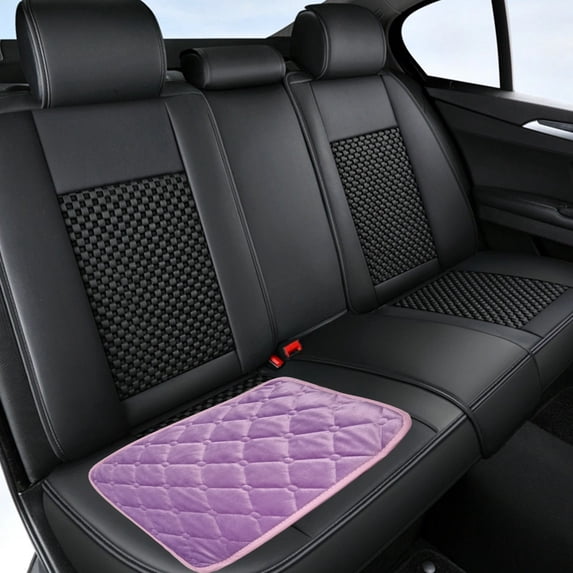 Qholemyo Plush Rectangular Chair Cushion Bench Seat Cushion Student Non Slip Removable Washable Cushion Suitable For Home School Car 20x35cm Seat Cushion for Chair