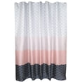 thumbnail image 1 of Qholemyo Polyester Shower Curtain Waterproof Mildew Resistant Dry Wet Separation Home Bathroom Decor Partition, 1 of 6