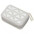 thumbnail image 1 of Qholemyo Portable Mini Lipstick Cosmetic Bag Multi Functional Lipstick Coin Purse Outdoor Small Makeup Pouch Travel Essentials, 1 of 5