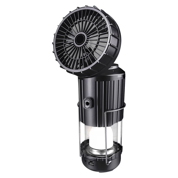 Qholemyo Portable Multi Function Camping Light With Fan And Bluetooth Speaker For Outdoor Activities