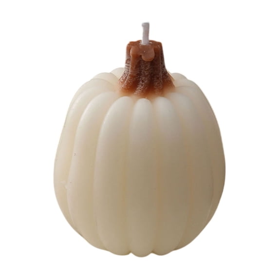 Qholemyo Pumpkin Shaped Handmade Scented Aromatherapy Candle Halloween Decor Indoor Fall Home Decor For Holiday Table Party