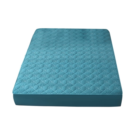 Qholemyo Queen Size Sheet Set Non Slip Fitted Bed Sheet Cotton Quilted Winter Warm Mattress Cover