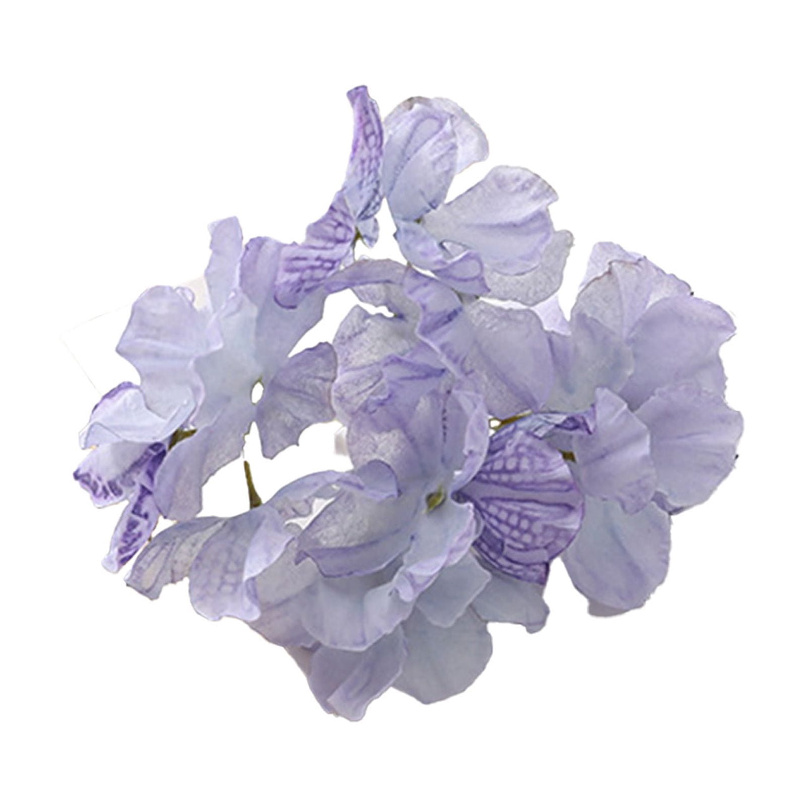 Qholemyo Realistic Silk Flower Heads DIY Fake Flower Materials Home ...