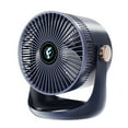 thumbnail image 1 of Qholemyo Rechargeable Air Circulation Fan Portable Wall Desk Mount Fan For Outdoor Home Bedroom And Dorm, 1 of 8