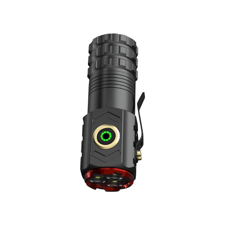 brightest flashlight rechargeable battery Qholemyo Rechargeable High Lumen LED Flashlight 18500 Lithium Battery Super  Bright Scalable Powerful Handheld with flashlights high lumens super bright  flashlight rechargeable flashlight