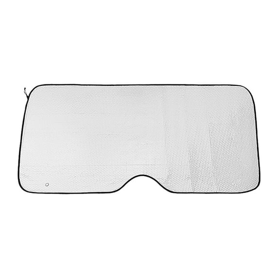 Qholemyo Reflective Aluminum Foil Windshield Sun Shade Heat Insulation Car Sun Shade Windshield UV Protection Curtain