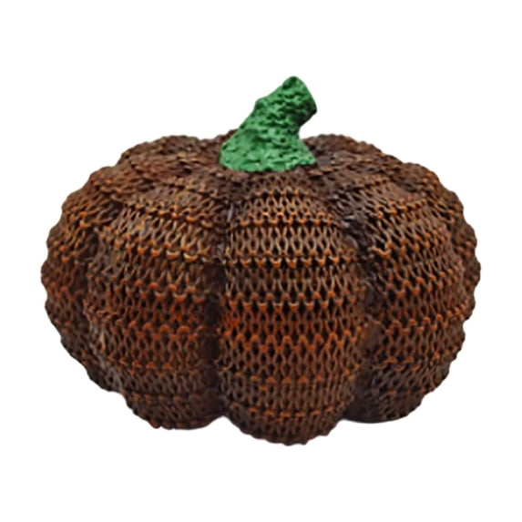 Qholemyo Resin Pumpkin Table Figurine Fall Decor Halloween Decor Indoor Windowsill Entryway Table Home Decor