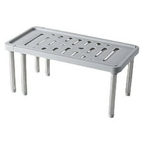 Qholemyo Retractable Scalable To 24 Inches Storage Shelf Home Commodity Shelf For Kitchen Sink Bathroom Living Room Cupboard with storage shelves home and kitchen