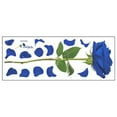 thumbnail image 1 of Qholemyo Romantic Roses Wall Stickers Bathroom Living Room Bedroom Home Wall Decor Wall Decorations, 1 of 3