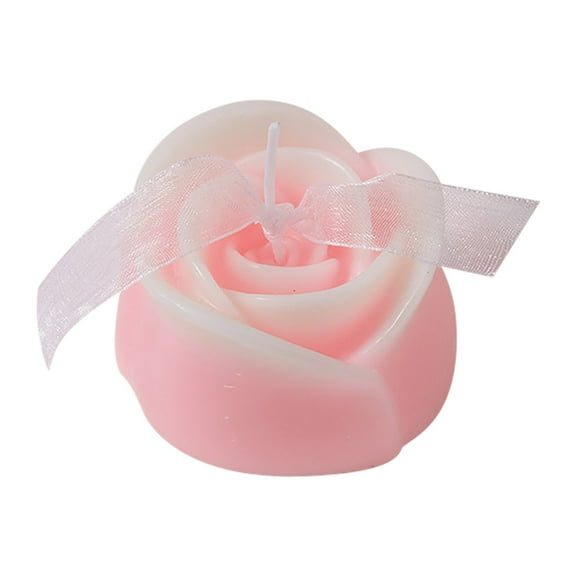 Qholemyo Rose Aromatherapy Candle Gift Flower Candle Home Decoration Set Wedding Decoration, Rose-scented Aromatherapy Candle Set, Romantic Candle Set For Weddings & Homes