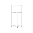 thumbnail image 1 of Qholemyo Rotating Floor Standing Clothes Hanger Clothes Racks For Hanging Clothes Dormitory Clothes Rack Indoor Clothes Drying Rack Movable Clothes Rack Rack For Clothes To Hang Suitable For Home, 1 of 6