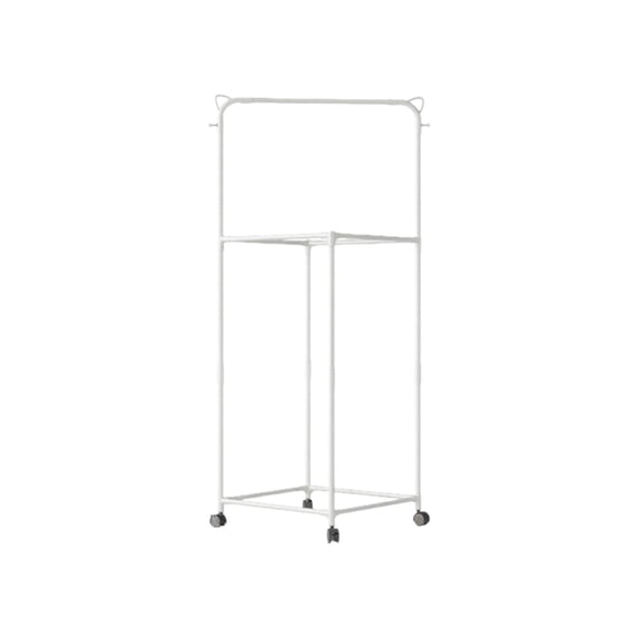 Qholemyo Rotating Floor Standing Clothes Hanger Clothes Racks For Hanging Clothes Dormitory Clothes Rack Indoor Clothes Drying Rack Movable Clothes Rack Rack For Clothes To Hang Suitable For Home