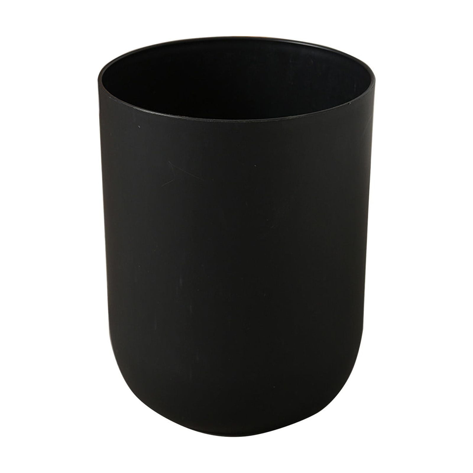 Qholemyo Round Thickened Large Capacity Trash Can Bathroom Living Room Indoor Kitchen Waste Bin Bathroom Trash Can Small Trash Can