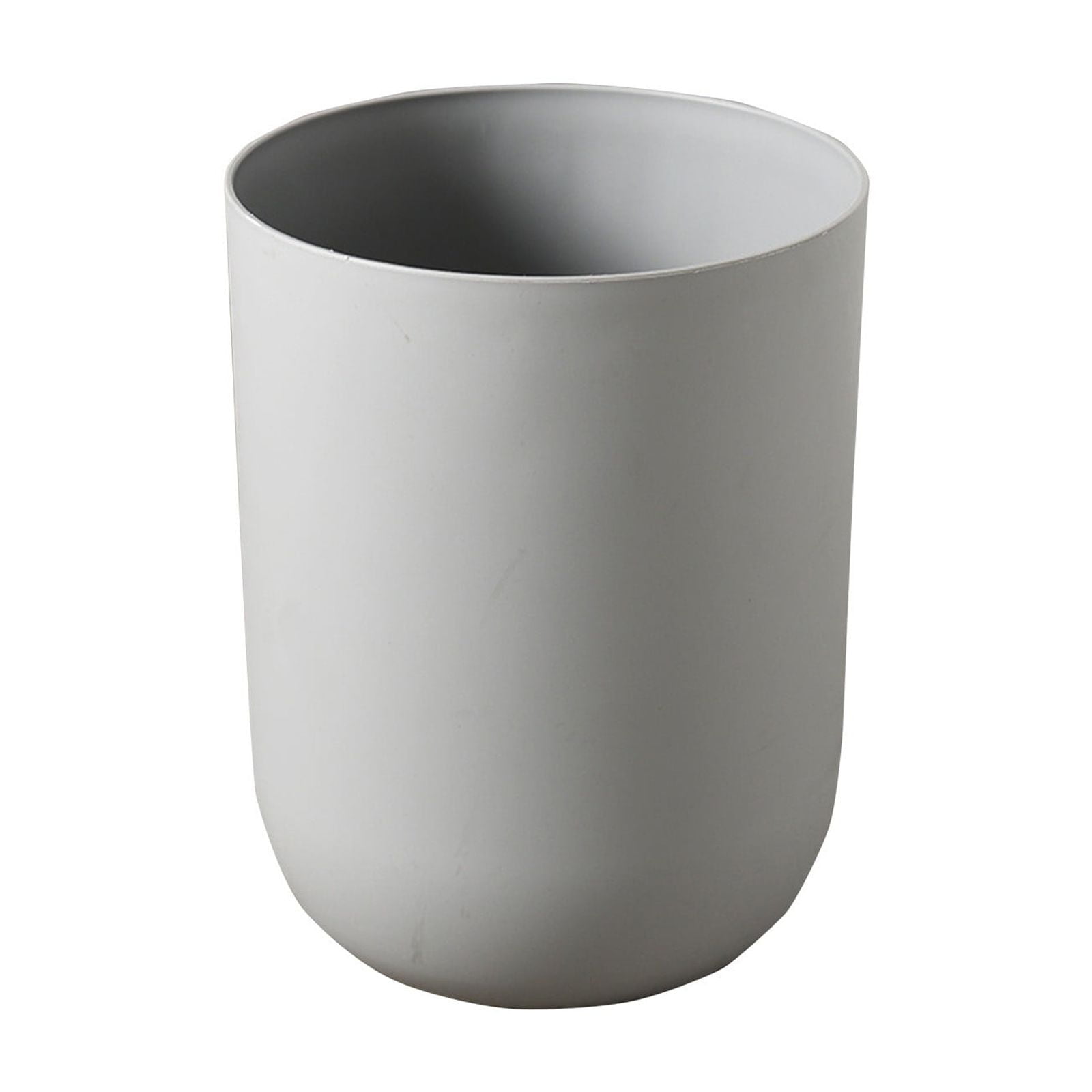 Qholemyo Round Thickened Large Capacity Trash Can Bathroom Living Room Indoor Kitchen Waste Bin Bathroom Trash Can Small Trash Can