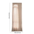 thumbnail image 1 of Qholemyo Rural Style Sheer Curtains Woven Curtains Semi Living Room Bedroom Balcony Curtains Long Curtains Home Decor Light Filtering Curtains, 1 of 6