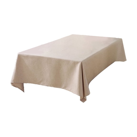 Qholemyo Scandinavian Table Cover Napkin Waterproof Oilproof Tablecloth Table Mat Solid Color Imitation Linen Tablecloths dining table mats placemats for dining table