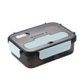 thumbnail image 1 of Qholemyo Sealed Thermal Insulation Airtight Food Storage Containers With Lids Plastic Microwave Safe Bento Box Lunch Box With Tableware, 1 of 5