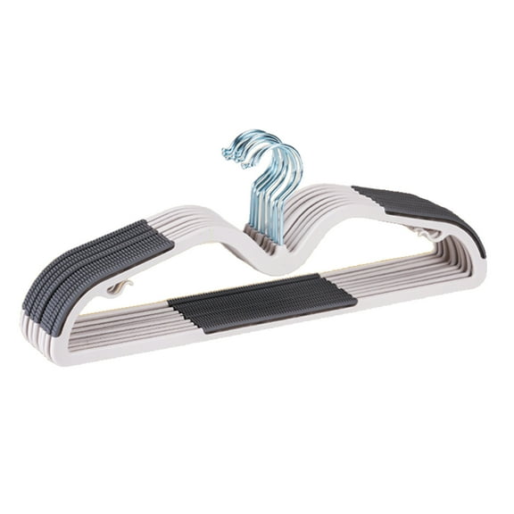 Qholemyo Short Neck Hanger Non-slip Thickened Clothes Hanger Household Storage Rack Hanger Creates The GoodHanger Space Saving Wardrobe Universal Hanger 10pcs Clothes Hangers