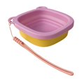 thumbnail image 1 of Qholemyo Silicone Foldable Pet Bowl Feeding Bowl Portable Pet Food Bowl With Hanging Rope For Small Pets Outdoor Use, 1 of 5