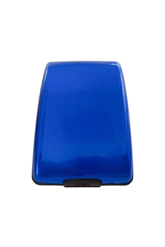 Slim Aluminum Alloy Card Wallet RFID Blocking Metal Credit Card Holder Hard Case