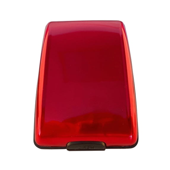 Qholemyo Slim Aluminum Alloy Card Wallet RFID Blocking Metal Credit Card Holder Hard Case