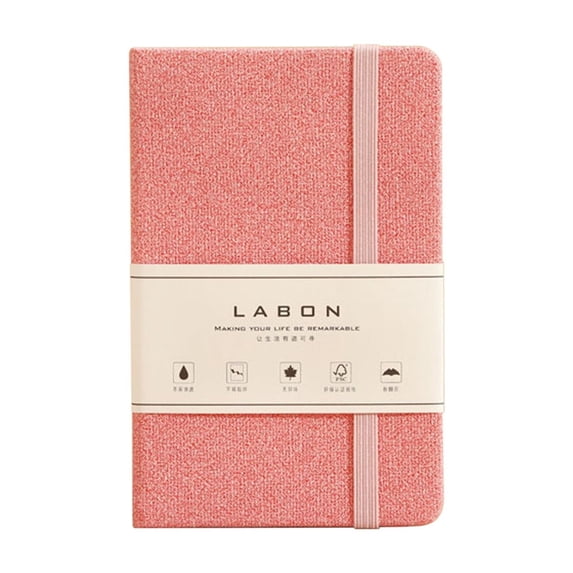Qholemyo Small A6 Hardcover Journal Lined Notebook For Women Men Work And Travel