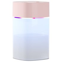 Qholemyo Small Humidifier Desktop Humidifier Portable Cool Mist Device With Colorful Marquee Lamp Night Function For Home Office Car Home Goods