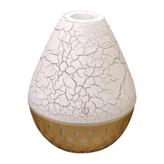 Qholemyo Small Humidifier Desktop Humidifier Usb Home Goods Wood Grain Crack Colorful Lamp Aromatherapy Ornament Cool Mist Device
