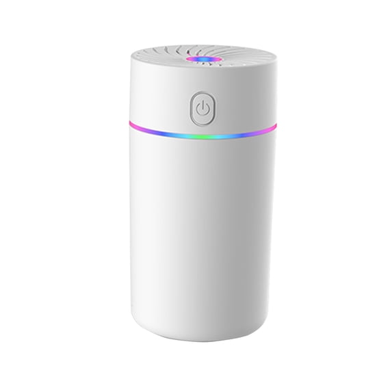 Qholemyo Small Humidifier Vehicle Mounted Wireless Device Built In Battery Low Noise Aromatherapy Machine With Colorful Led Lights For Home And Car Home Goods