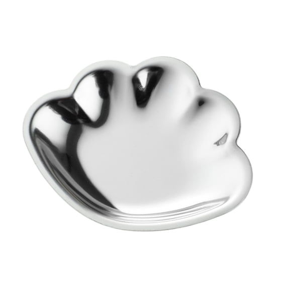 Qholemyo Small Metal Food Serving Tray Coffee Table Decor Bedroom Jewelry Cosmetic Storage Snack Containers Home Organizer