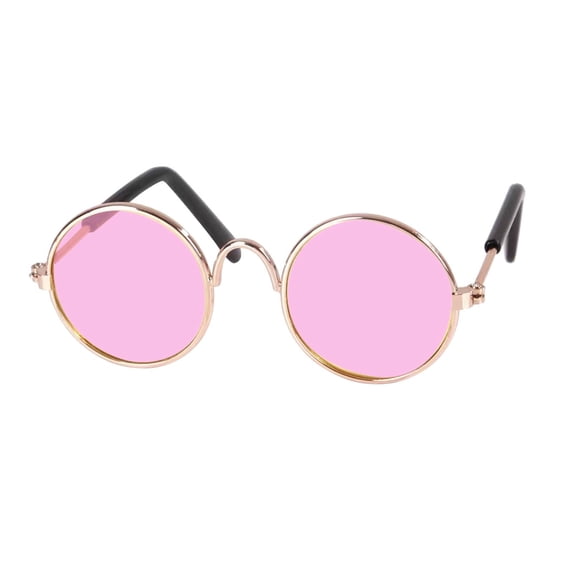 Qholemyo Small Pet Sunglasses Fashion Accessories Sun Protection Cute Style For Dogs Cats Photos