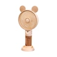 thumbnail image 1 of Qholemyo Small Portable Handheld Misting Fan USB Rechargeable Mini Cooling Fan For Travel Home Office Outdoor, 1 of 5